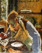 Walter Sickert Lazurus Breaks His Fast oil painting artist